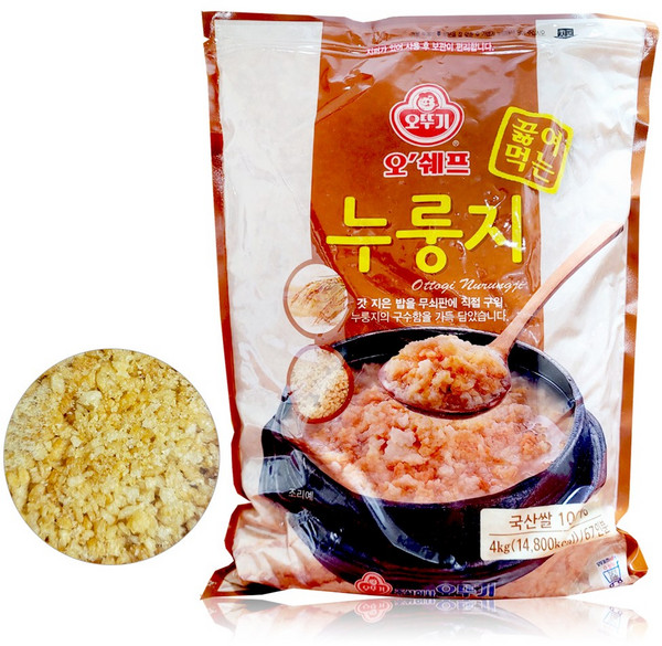 오뚜기 오쉐프 끓여먹는 누룽지 4kg, 1개