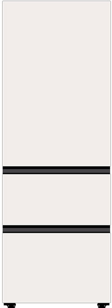 [10% 환급가전] [색상선택형] LG전자 오브제컬렉션 327L 3도어 스탠드형 김치냉장고 메탈 디오스 톡톡 방문설치, 베이지 + 베이지, Z330MEEF11