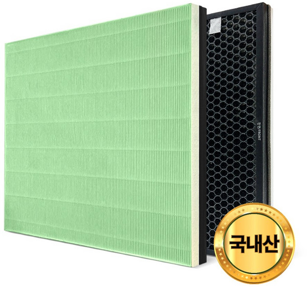 삼성 CFX-F100D 공기청정기 벽걸이형 필터 국산 블루스카이 4000 AX100N4020WWD, 1개