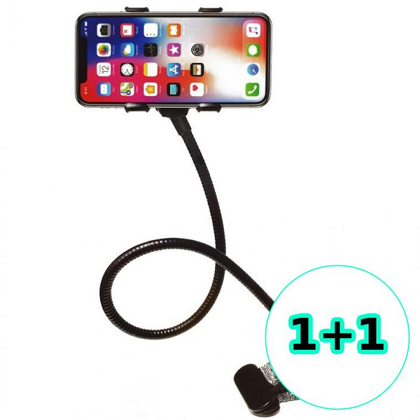 무지스 1+1 프리암 스마트폰 브라켓 RX-5410 자바라 거치, 기본, 2개