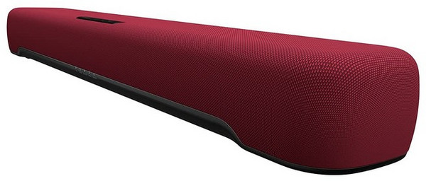 야마하 컴팩트 사운드 바 SR-C20A(R) 가로폭 60 cm PC 게임 스피커 Bluetooth 대응 TVPC스마트 폰 레드, Sound Bar, Red