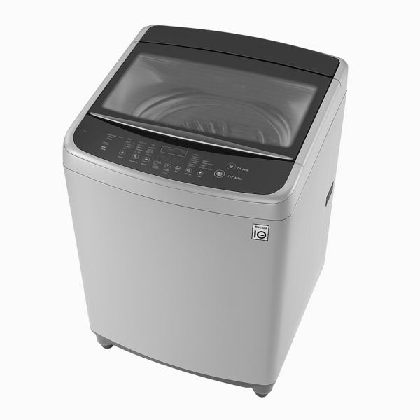 LG전자 스마트인버터모터 통돌이 일반세탁기 TR12BL 12kg 방문설치, 미들 프리 실버