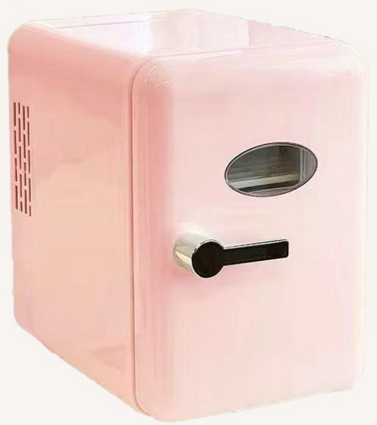 화장품냉장고 초소형 무소음 맥주 음료 4L 작은냉장고 술장소 초미니 냉장고 클린화이트 USB타입, 베이비핑크 차량타입