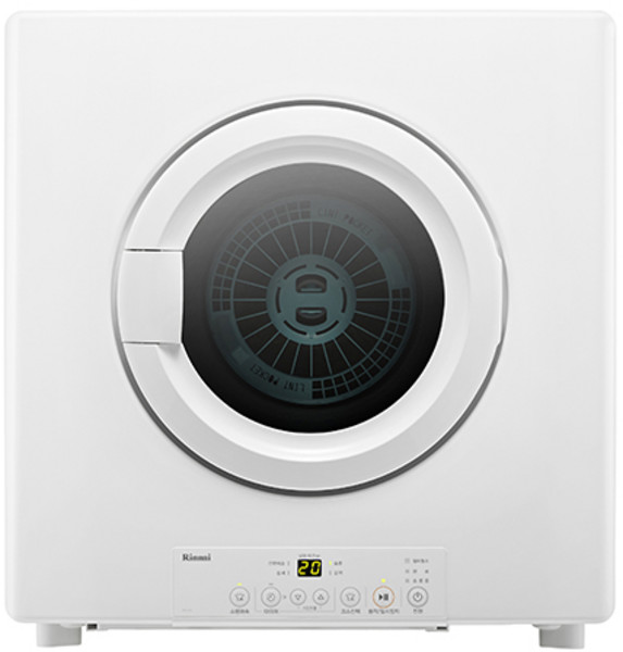 린나이 가스빨래건조기 RDT-62-RK-W 무료설치 공식대리점, RDT-62-RK-W_LNG(도시가스용)