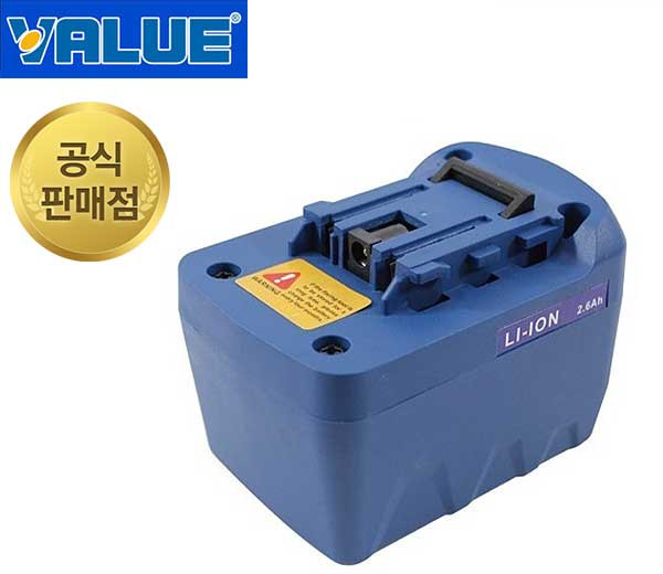벨류 전동사라기 VET-19S 배터리 밸류 전동확관기 배터리, 1개