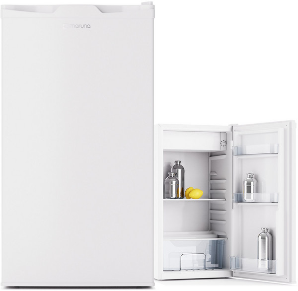 마루나 소형 냉장고 87L 일반 미니 원룸, 화이트, BC-90