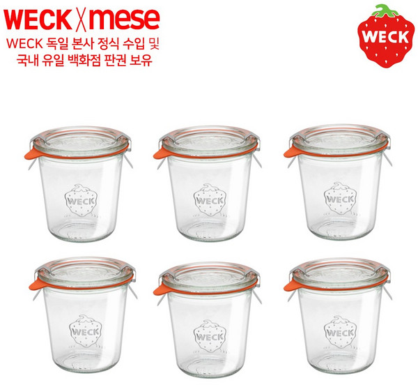 WECK 독일 웩 밀폐용기, 1개, 290ml (6p)