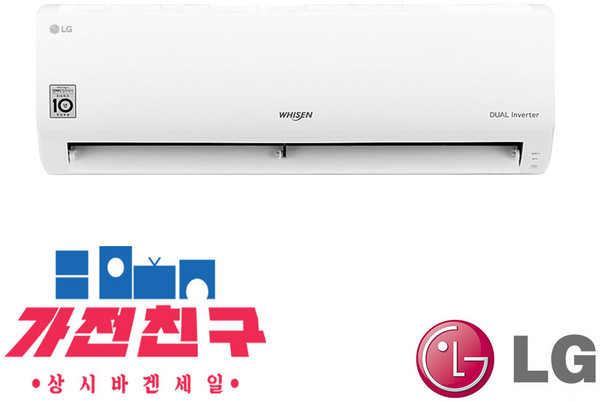 LG전자 인버터 벽걸이 에어컨 9평형 SQ09BAJWAS 수도권 설치
