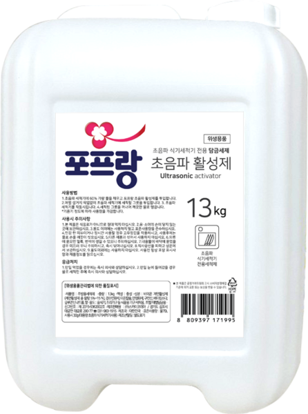 대박세제 초음파활성제 식기세척기용 세제, 13L, 1개