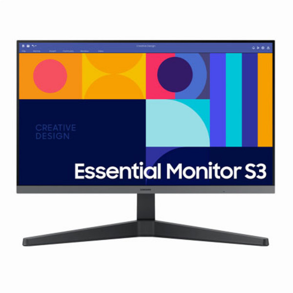 삼성전자 60.4cm LED 슬림베젤 모니터, F24T350