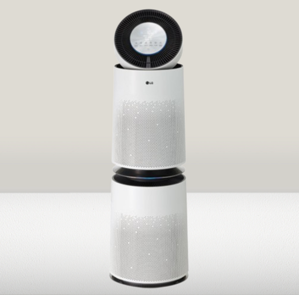 LG전자 퓨리케어 360도 오브제컬렉션 플러스 공기청정기 AS305DWWA 100㎡ 방문설치, 크리미스노우