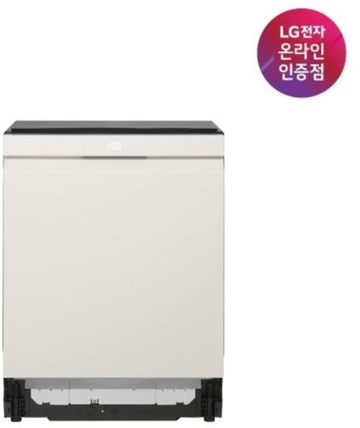 [LG전자] DIOS(디오스) 식기세척기 오브제컬렉션 14인용 열풍건조 빌트인 [네이처베이지/DUE6BGL1E], 방문설치, DUE6BGL1E, 네이처베이지
