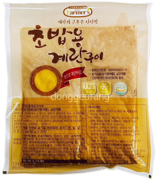 파머스 초밥용 계란구이 1kg, 1개