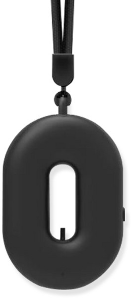 이온키니 목걸이형 미니 휴대용 공기청정기 JO-2001, 블랙