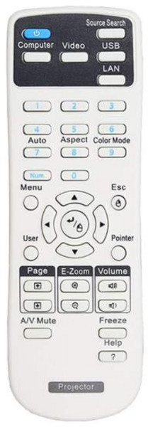 EPSON 218906000 파워라이트 프로젝터용 리모컨 L610U EB-530, 한개옵션0, 1개