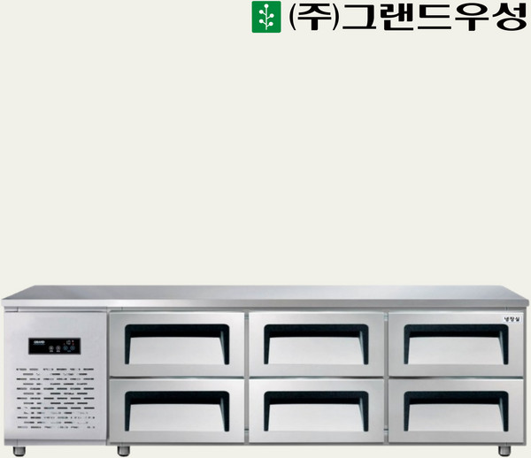 우성 1800 낮은서랍 (폭700) 냉장고 GWFM-180LDT 간냉식, 단품