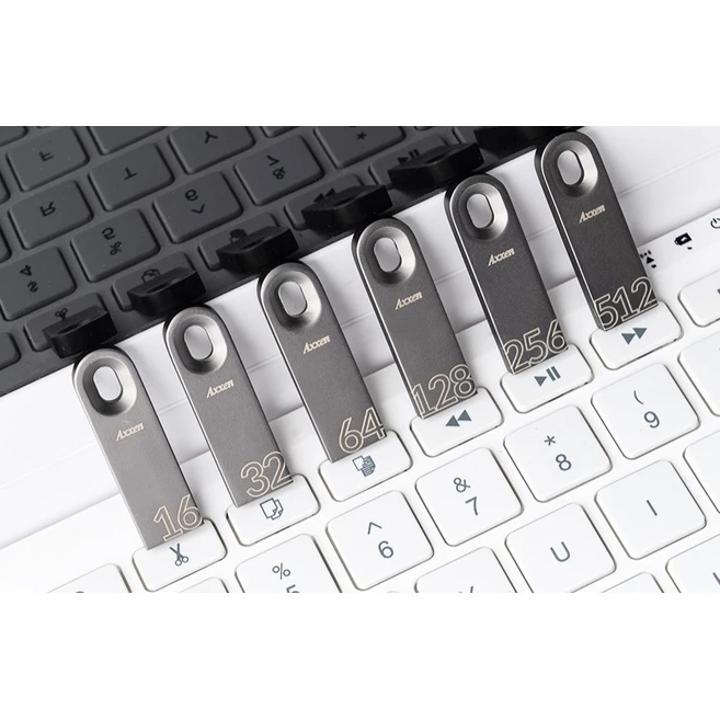 액센 크롬 USB 3.2 Gen 1 메모리카드 U330, 64GB, 1개