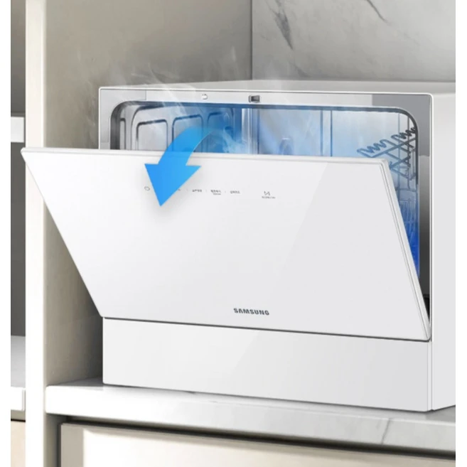 삼성전자 BESPOKE 카운터탑 식기세척기 6인용, 화이트, DW30CB300CW0, 방문설치