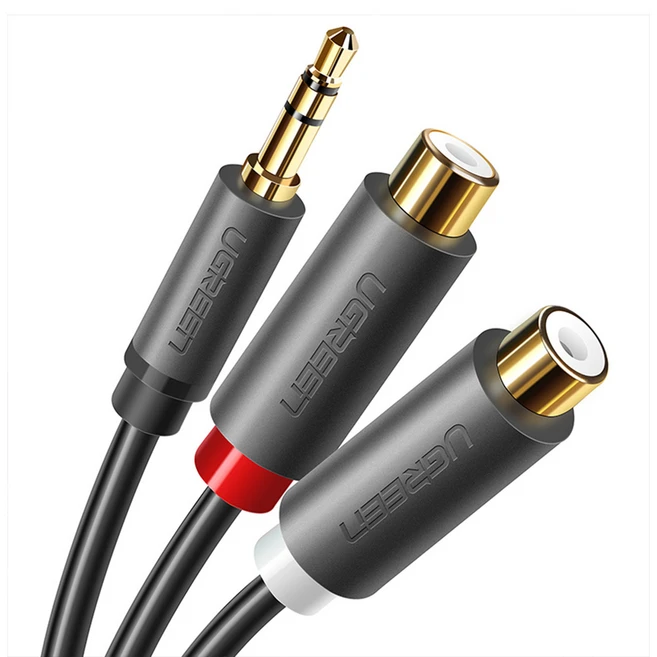 추천10 aux 3.5mm to 2 rca 오디오 케이블 혼합색상