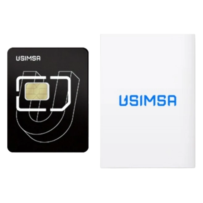 유심사 일본 유심칩, 4일, 매일 2GB 소진시 저속 무제한, 1개