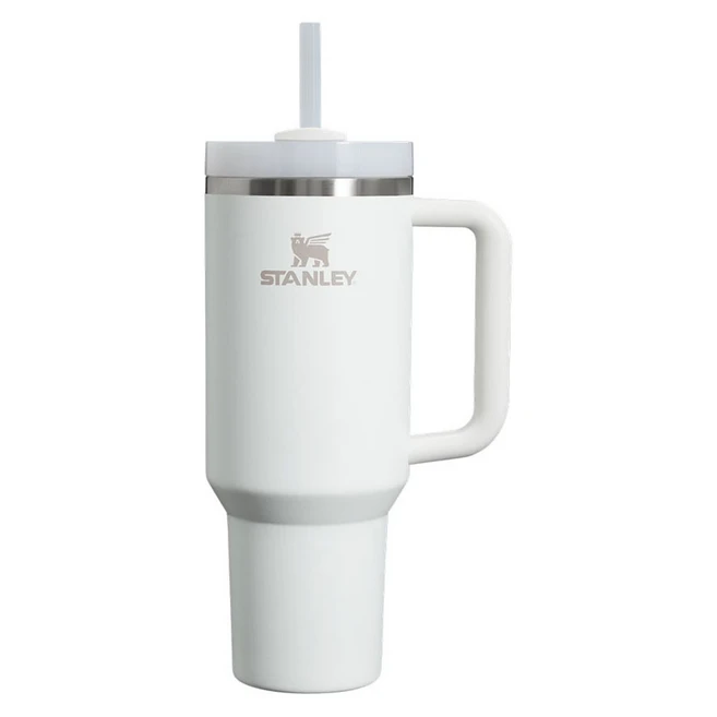 스탠리 퀜처 H20 플로우스테이트 텀블러, 프로스트 화이트, 1.18L, 1개