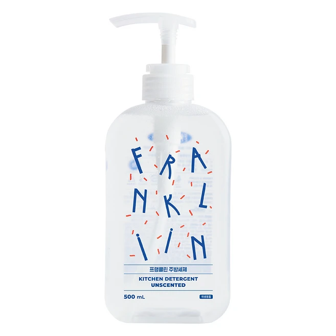 FRANKLIIN 주방세제 앤 젖병세제, 500ml, 1개