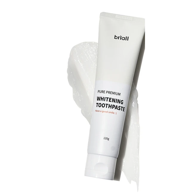 브리올옴므 퓨어 프리미엄 미백 치약, 120g, 2개