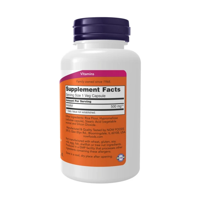 나우푸드 이노시톨 500mg 베지 캡슐, 100정, 1개