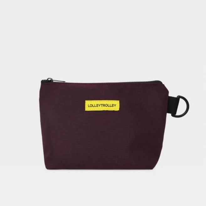 롤리트롤리 코듀라 방수 소재 파우치 퍼플