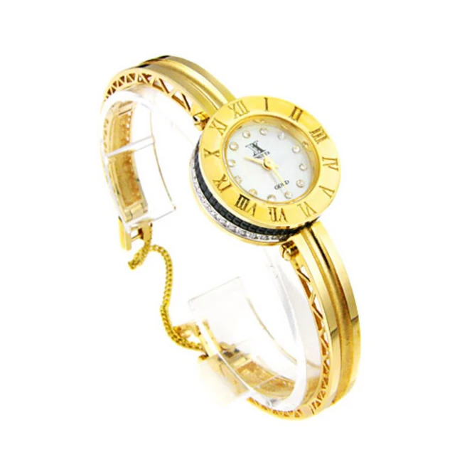 [아이비골드] 14K GOLD 럭셔리 /GOLD체인 시계 49297