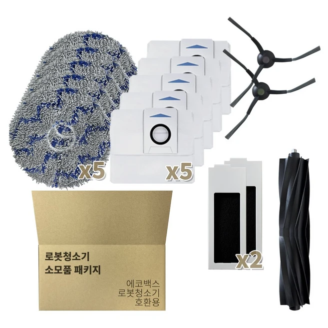 추천9 에코백스 로봇청소기 정품 물걸레