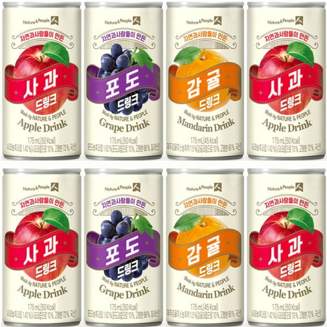 추천6 사과쥬스 캔