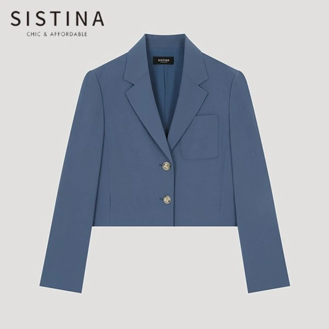 시스티나 투버튼 크롭 셋업 자켓_AWSJKO21040_DL 1137058