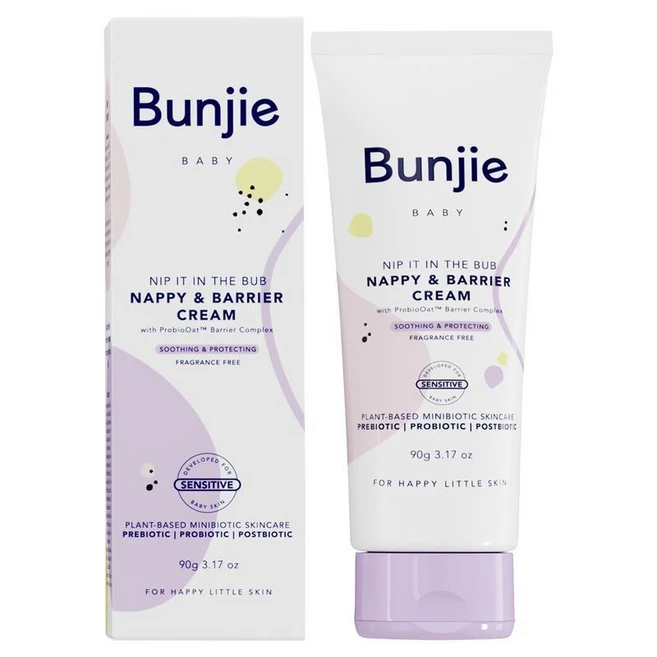호주 번지 Bunjie Baby Nappy Rash 베이비 기저귀 바디크림, 90g, 1개