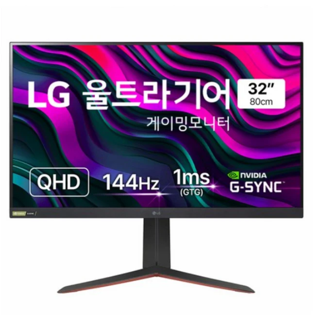 LG전자 QHD 울트라기어 게이밍 모니터, 80cm, 32GP83B(LG 울트라기어)