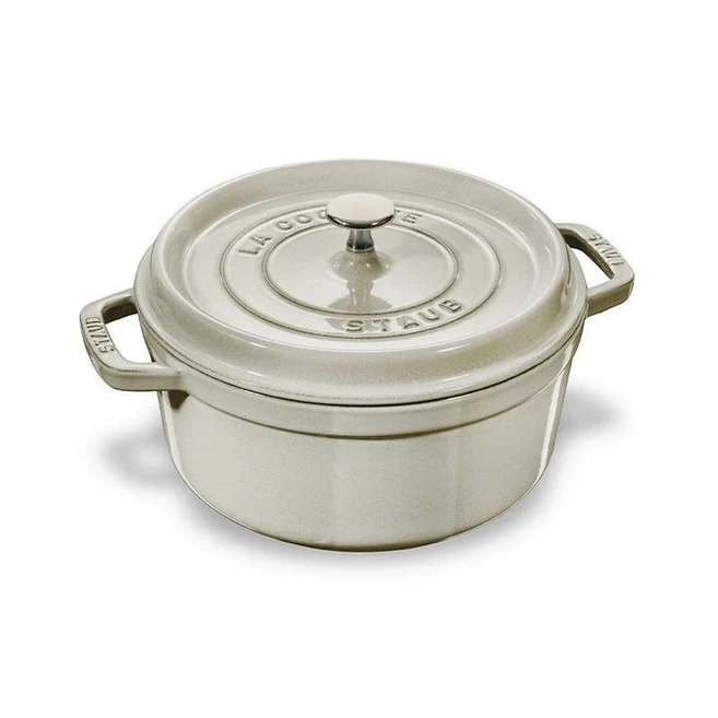 스타우브 라이스 꼬꼬떼 양수냄비, 트러플화이트26cm