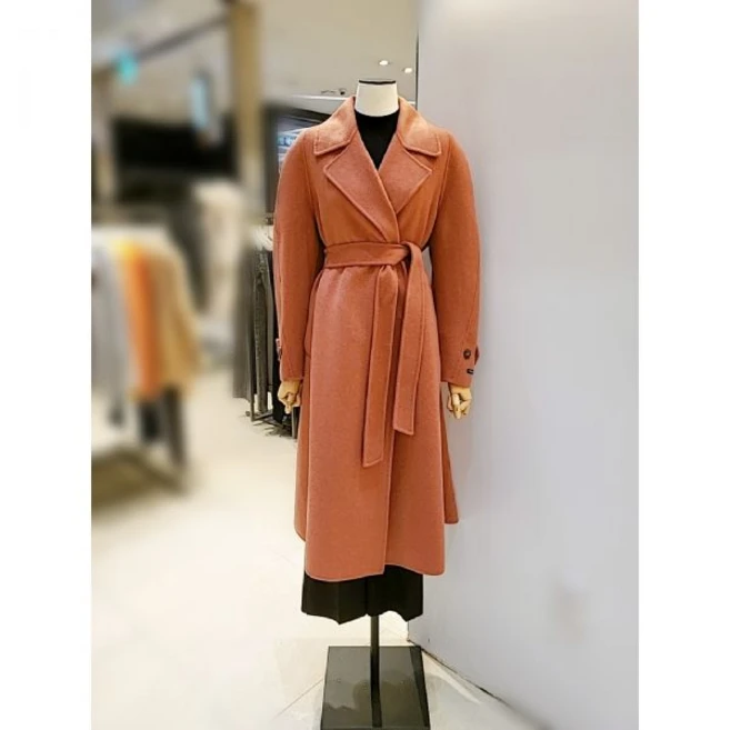 잇미샤 백플립 벨티드 캐시미어 블렌디드 핸드메이드 코트 IT HHC690 백화점 아울렛 (4485435)