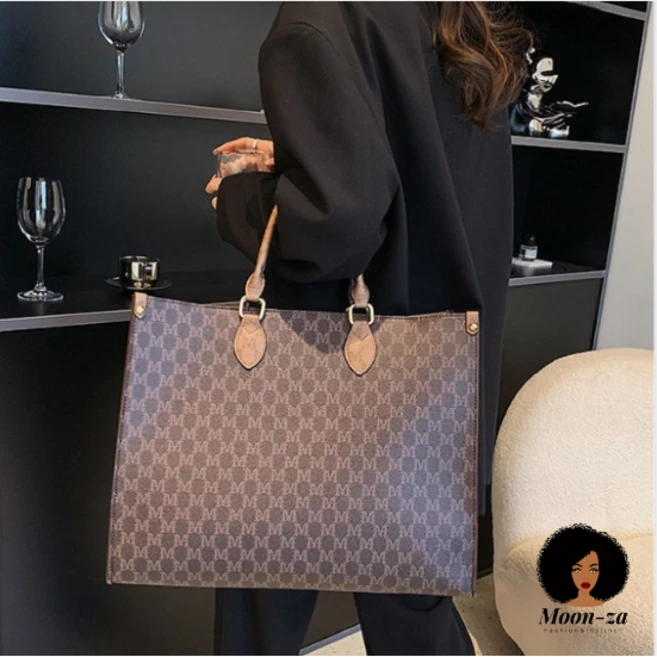 크리스말로윈 빅사이즈 스퀘어 토트백 대용량 수납 캐주얼