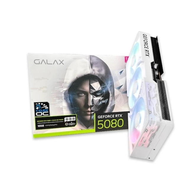 갤럭시 갤럭시 GALAX 지포스 RTX 5080 WHITE OC D7 16GB