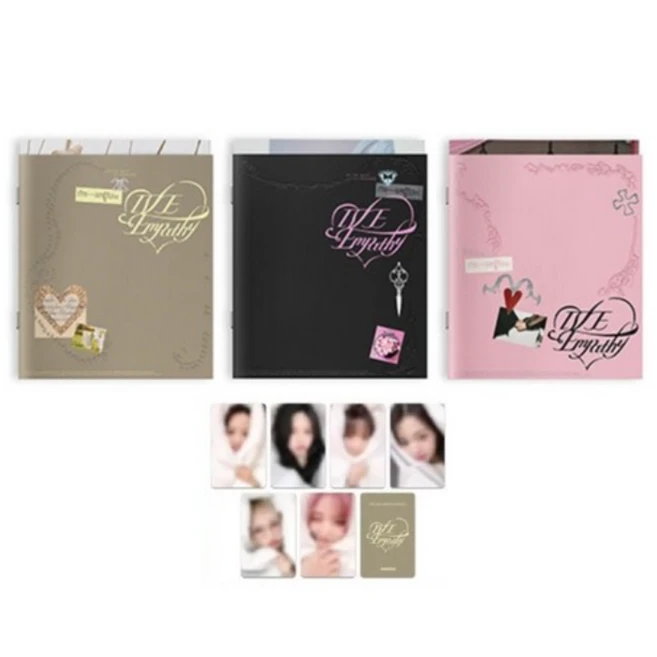 아이브 앨범 초판 엠파시 레블하트 에디튜드 컴백 IVE 포카 포토카드 미공포 [3종세트+메이크스타특전1종]