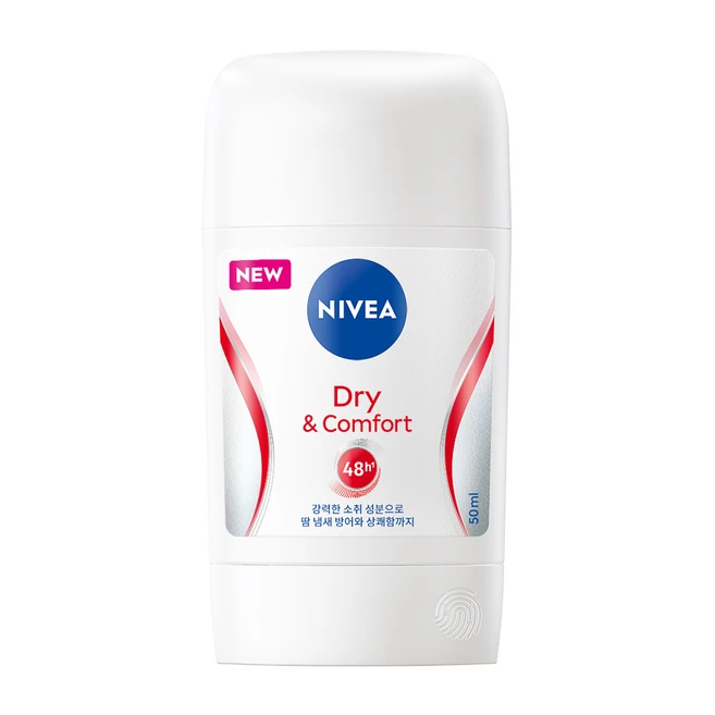 니베아 데오드란트 스틱 드라이 앤 콤포트 50ml, 1개