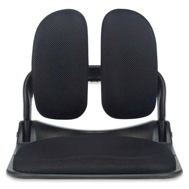 체어클럽 이편한 접이식 듀얼 좌식의자, 블랙