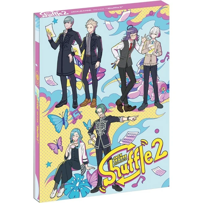 잭 잔느 미니 앨범 shuffle2 초회 CD 특전 미니캔버스 아트 스탠드
