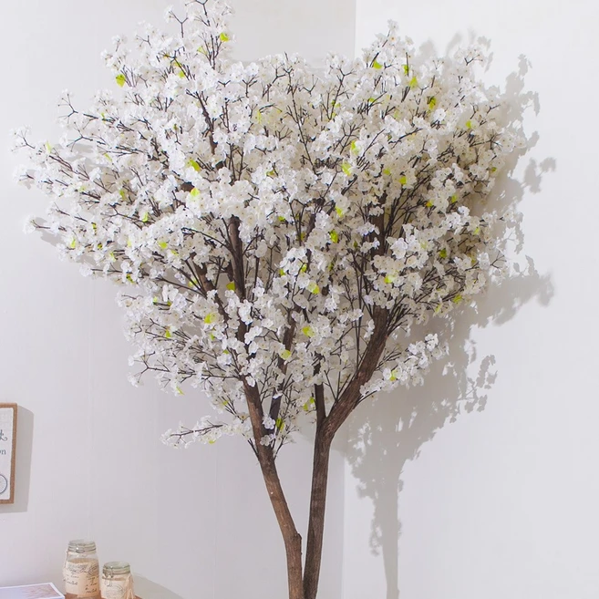 프리미엄벚꽃나무 250cm FREOFT, 화이트 (벽면형), 1개