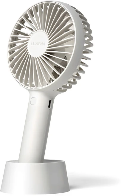 루메나 휴대용 선풍기, FAN PRO4, 크림화이트