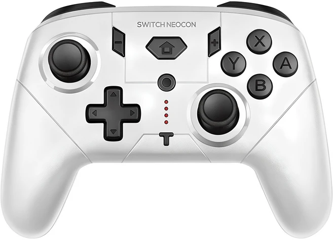 조이트론 닌텐도 스위치 네오콘 프로 컨트롤러 게임패드 유무선 PC 화이트, 스위치 네오콘(화이트), 1개