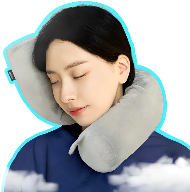 지티스 기내용 여행용 목베개 목쿠션