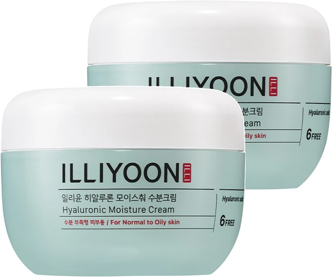 일리윤 히알루론 모이스춰 수분크림, 100ml, 2개