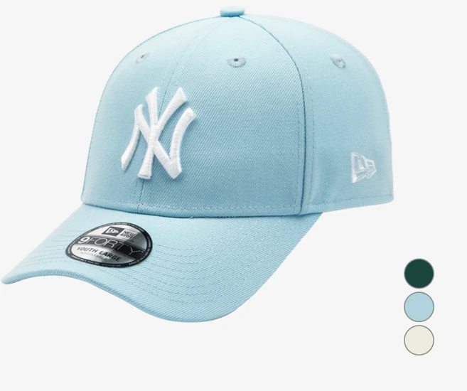 뉴에라 아동용 MLB 뉴욕 양키스 베이직 볼캡 146665