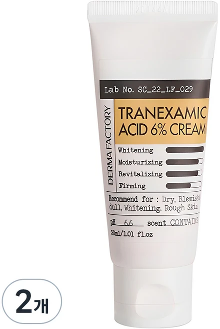 더마팩토리 트라넥삼산 6% 크림, 30ml, 2개